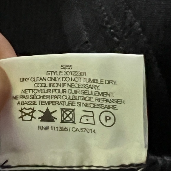 Tory Burch navy wool blend skirt - Picture 8 of 12